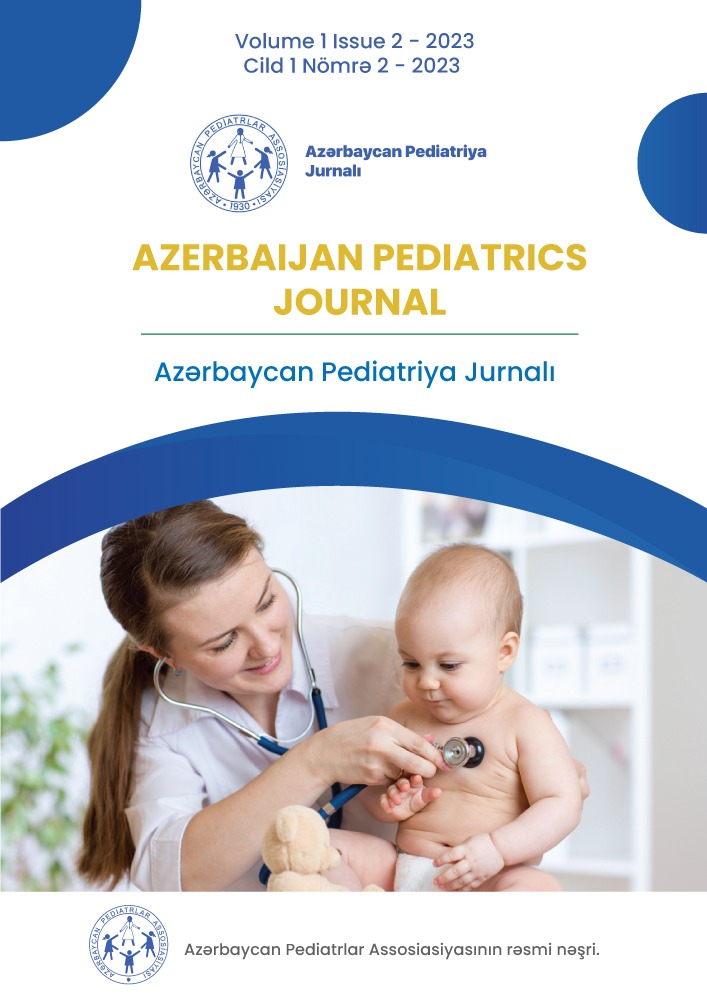 					Cild 1 № 2 (2023): Neonatologiya və Pediatriyada Yeniliklər Konfransının Tezislər Toplusu güstərmək
				